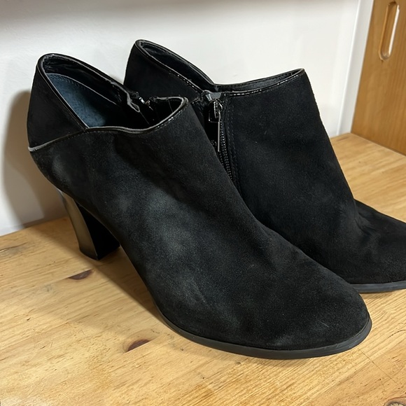 Giani Bernini black suede ankle boots - Picture 4 of 11